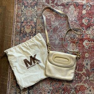 Vintage Michael Kors Gold Leather Bag